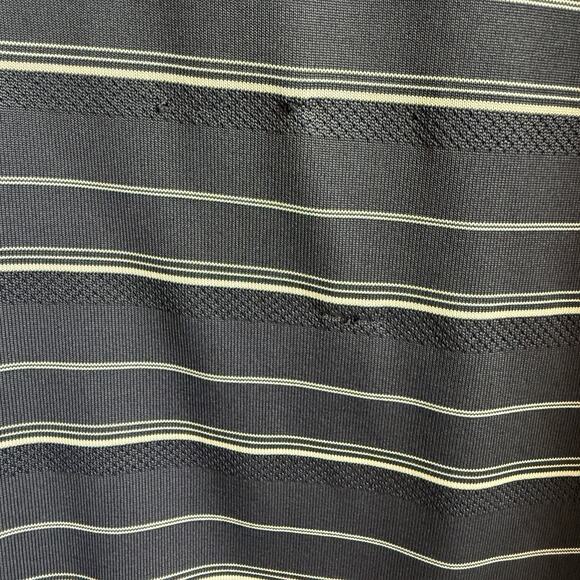 PGA Tour Men's Blue Striped Polo Sz XXL Athleisure Casual Basic Essential Basic - Picture 6 of 14